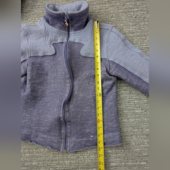 🔷Lululemon Athletica Wool Zip-Front Sweatshirt/Jacket - Picture 10 of 15
